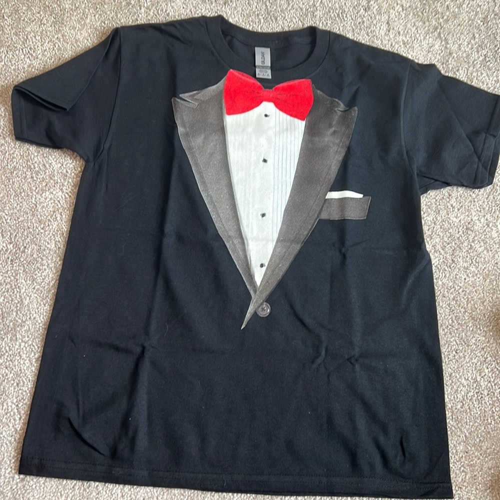 Short Sleeve Tuxedo T Shirt